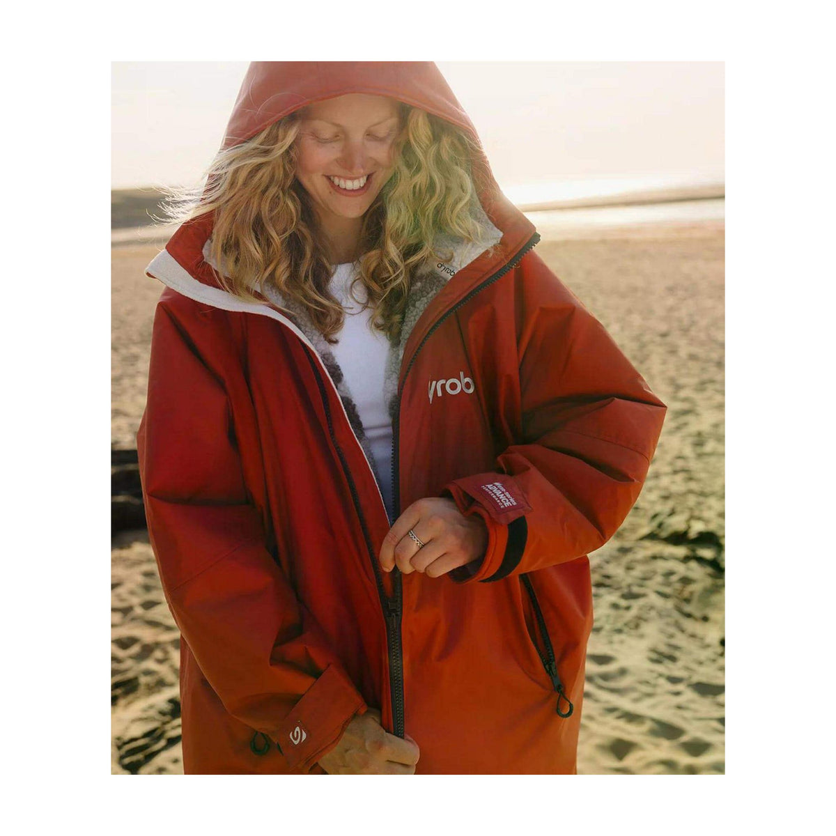DRYROBE Advance Long Sleeve Burnt Orange XL Adult