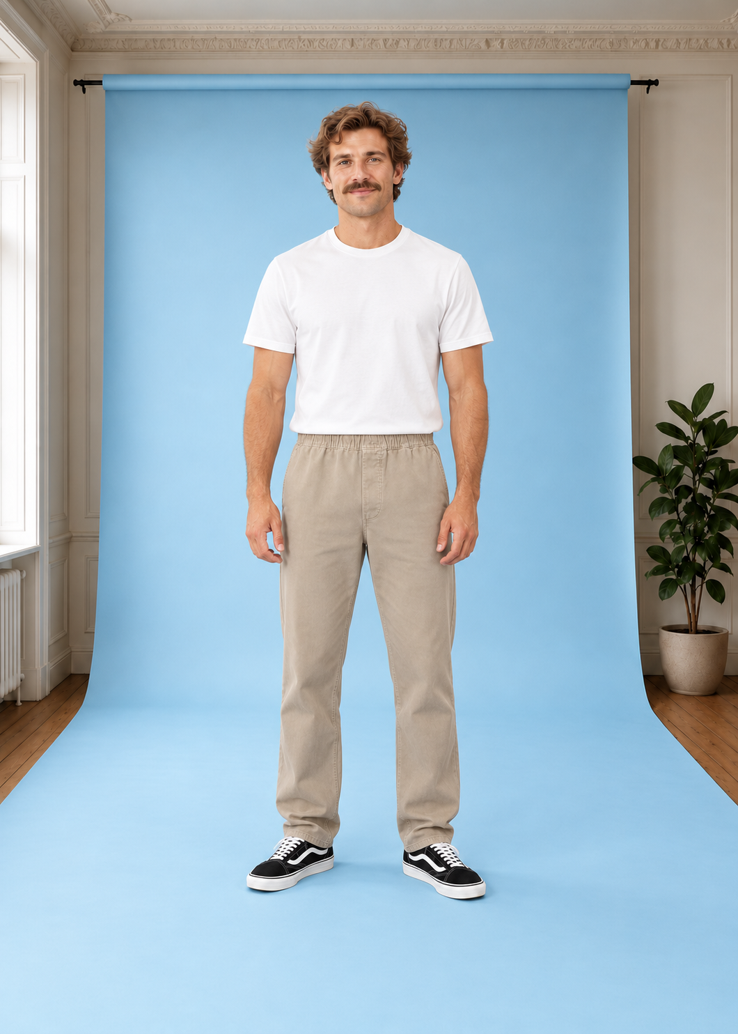 Twillhose Gina Pana Pants Man WashedStone