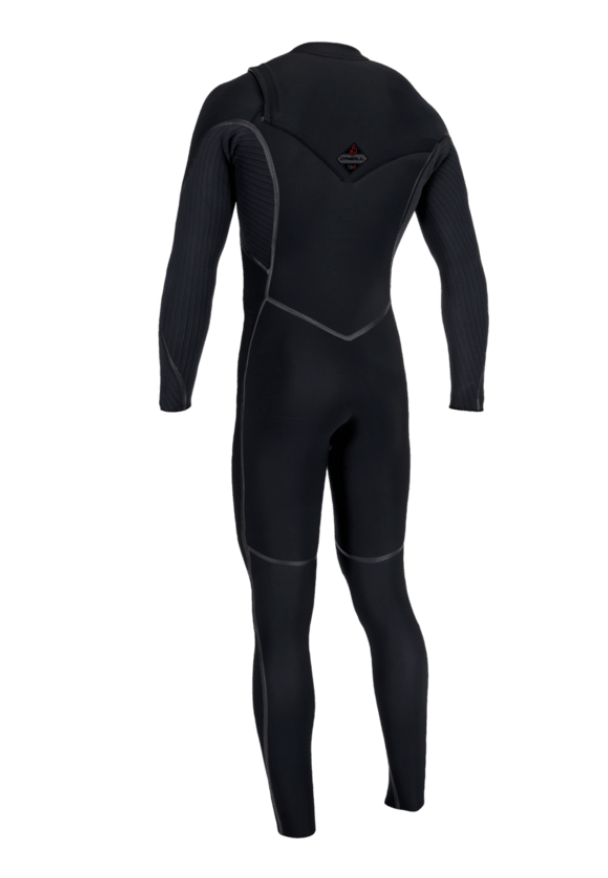 Hyperfreak Fire 5/4+ Chest Zip Full BLK/BLK