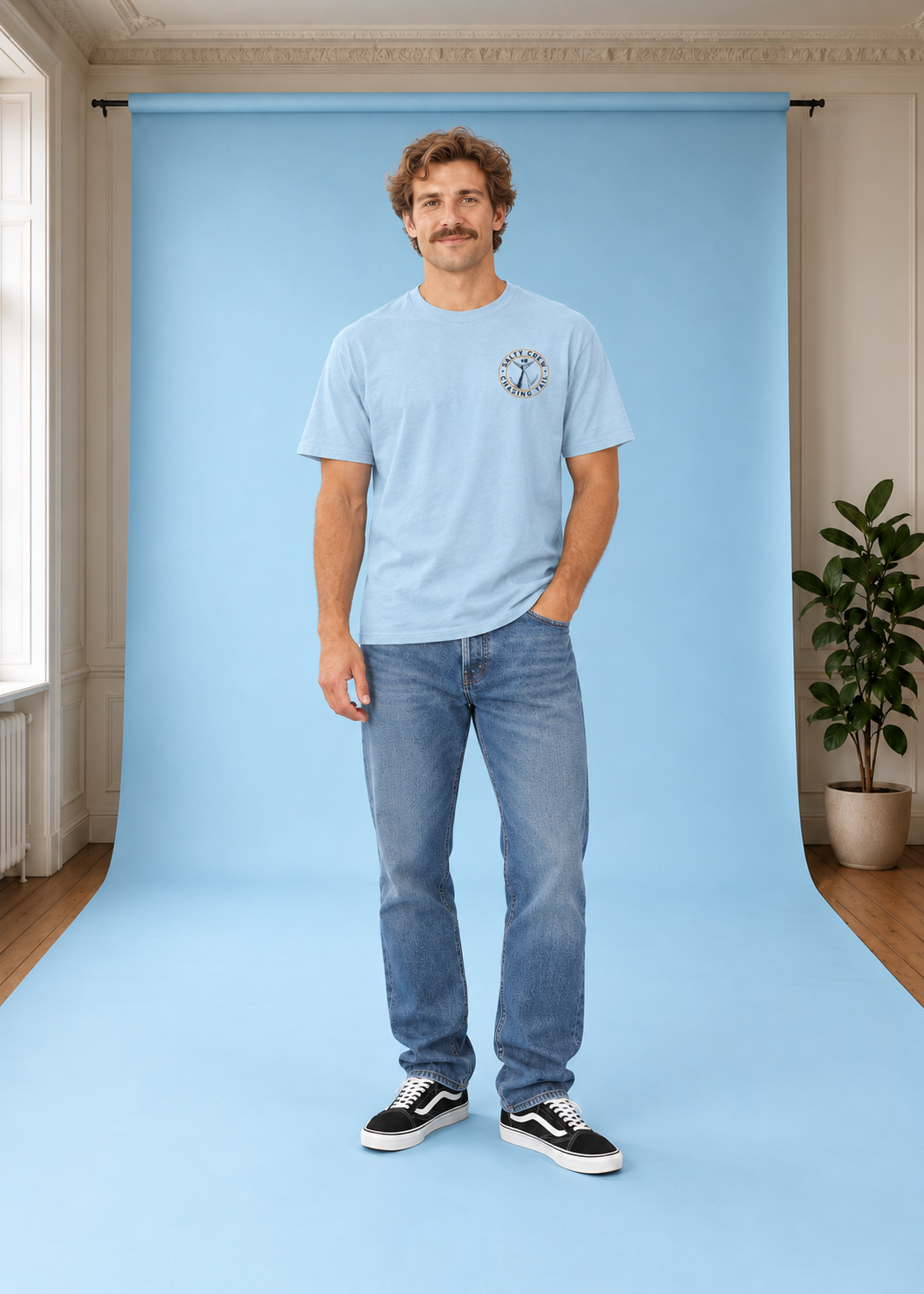 T-Shirt Tailgate S/S Tee Clear Sky