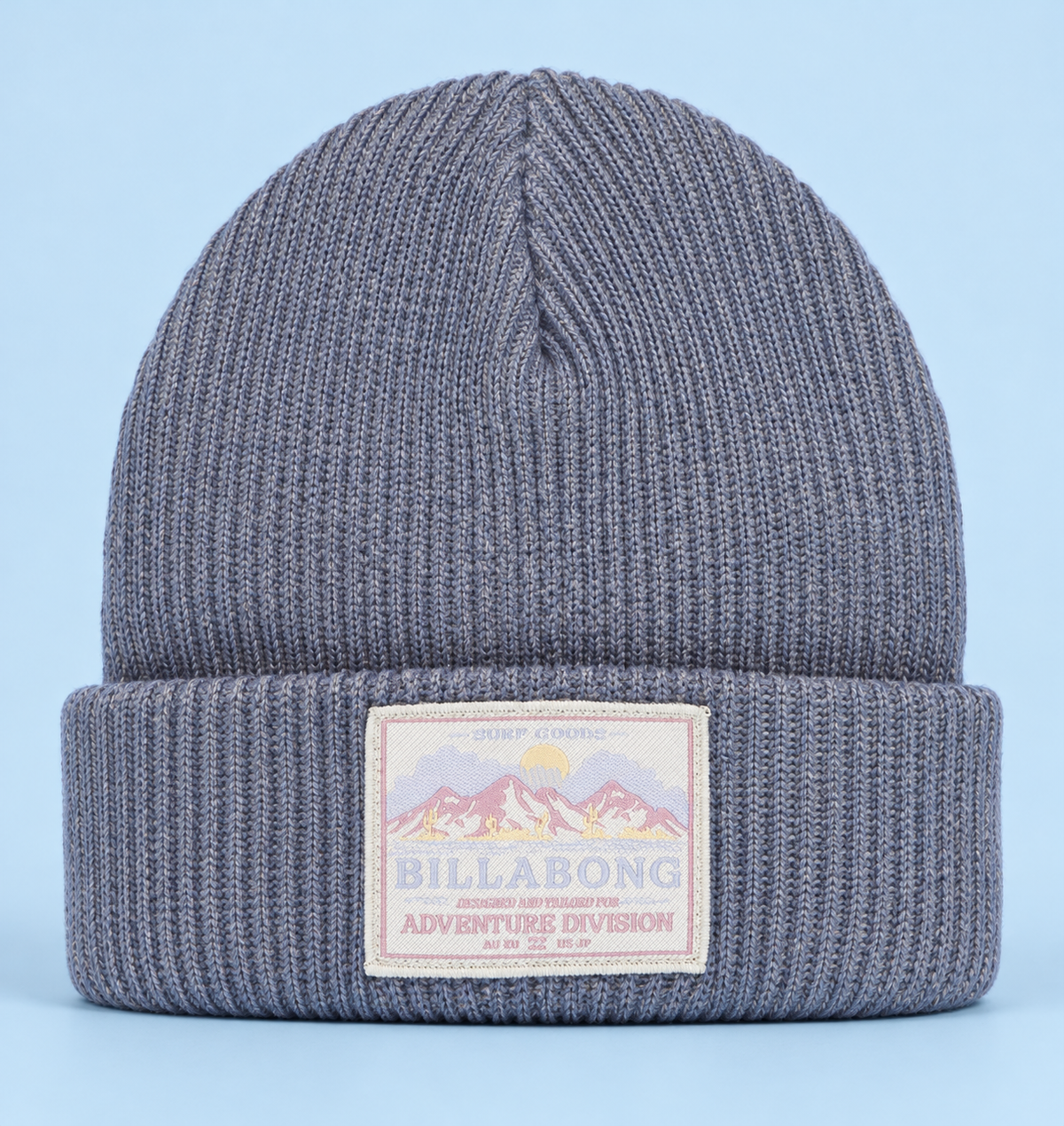 WAVE CHECK Beanie SaltedBlue