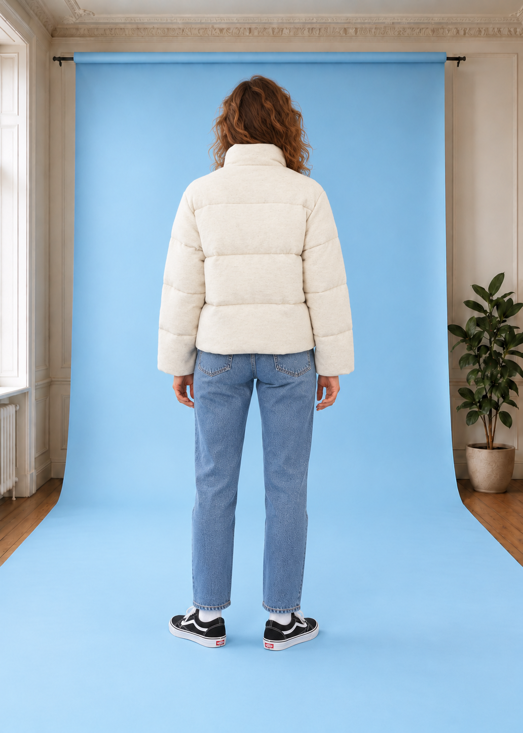 Wendbare Hybridjacke Sintre Beige