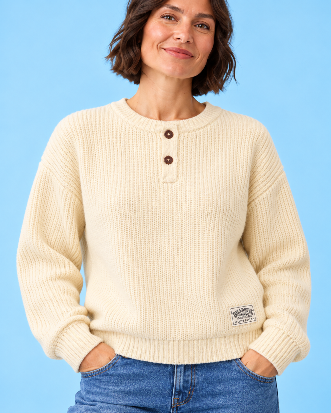 Strickpullover WINDY BEACH WhiteCap