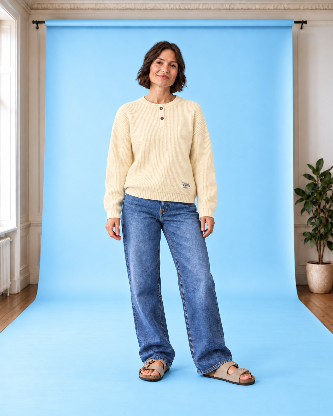 Strickpullover WINDY BEACH WhiteCap