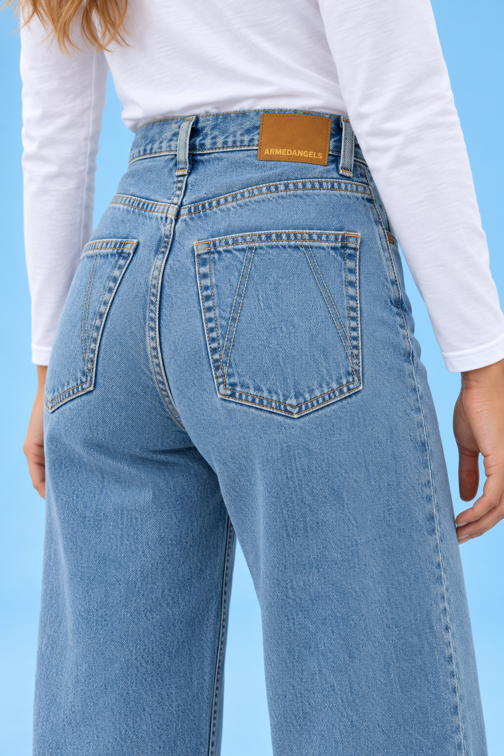 Jeanshose ENIJAA HIGH WAIST WIDE Horizon