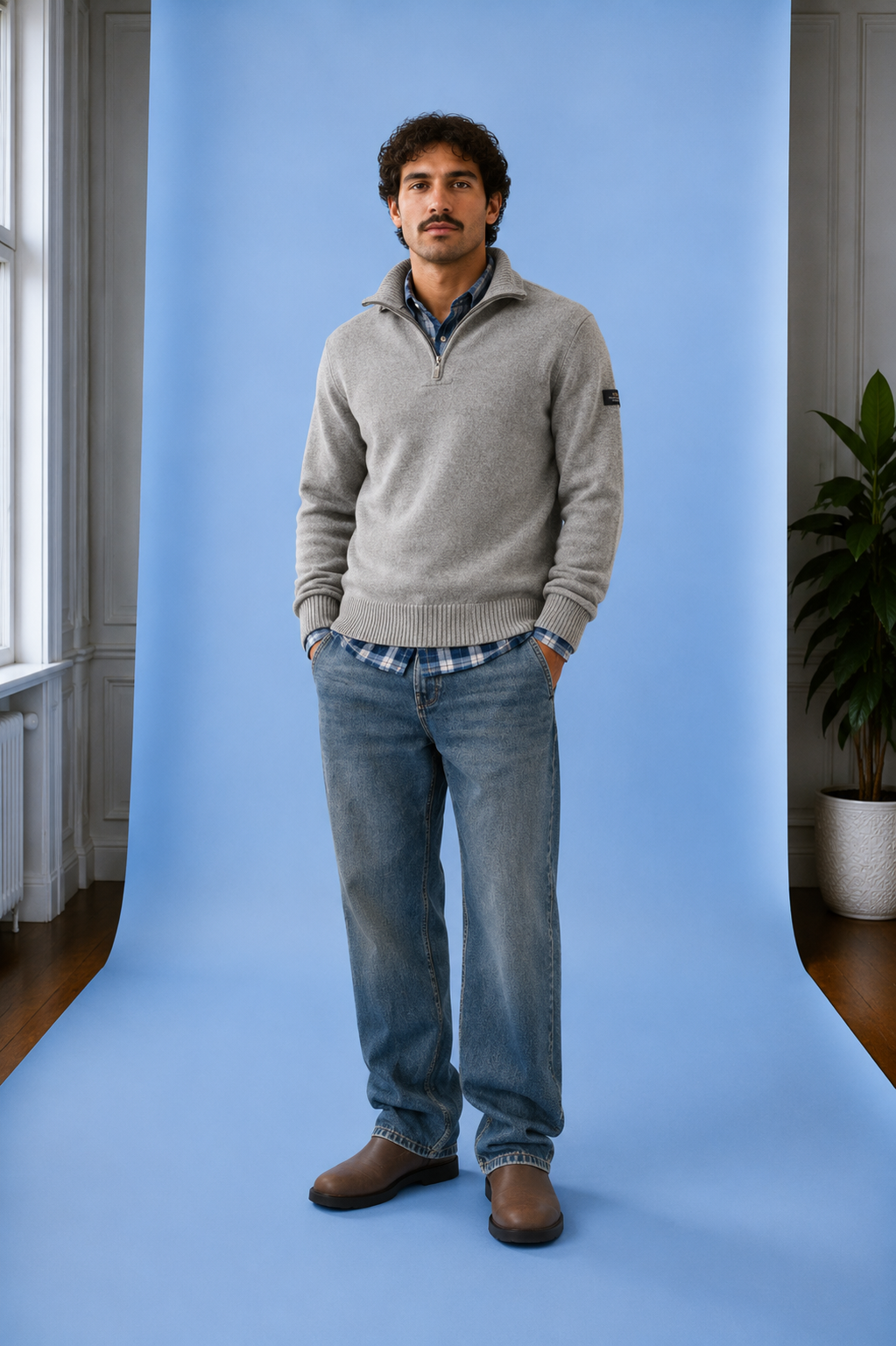 Quiksilver Relaxed Denim StoneDirty