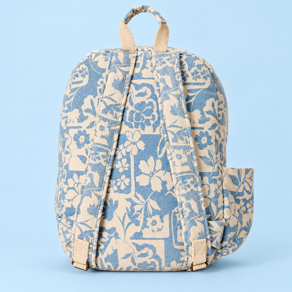 Mixed Canvas 18L Rucksack BlissfulBlue
