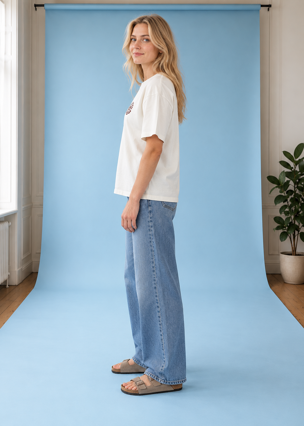 T-Shirt Icons Of Surf Relaxed Bone/DarkPlum