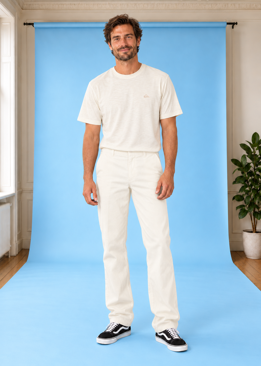 Cordhose Corduroy 874 Egret