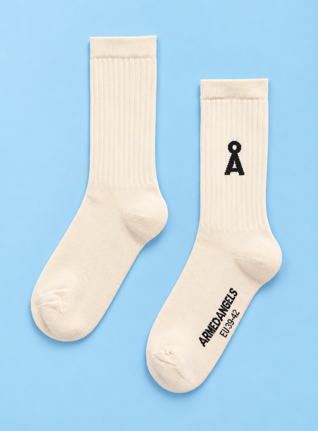 SAAMUS BOLD SOCKS W Oatmilk/Black