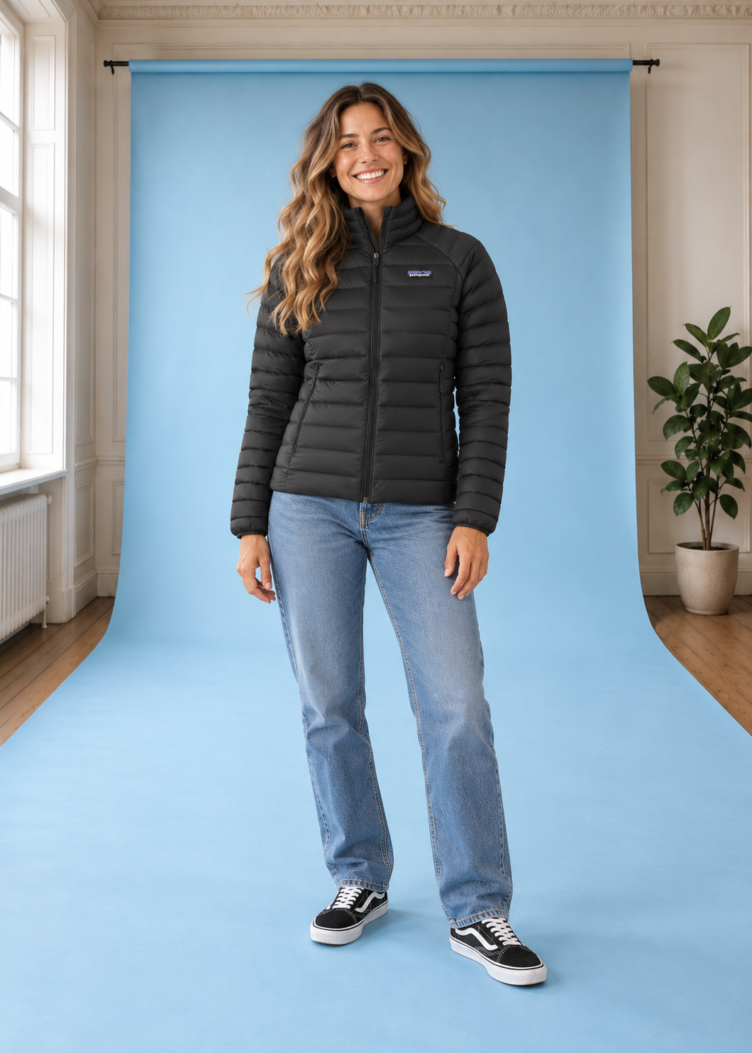 Jacke Women's Down Sweater Black
