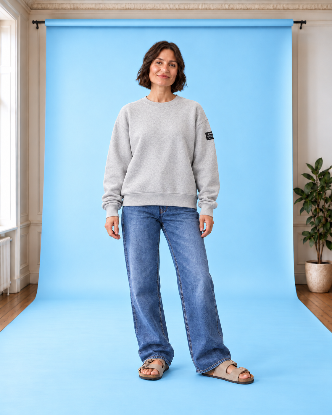 Sweatshirt GODOY LightGreyMelange
