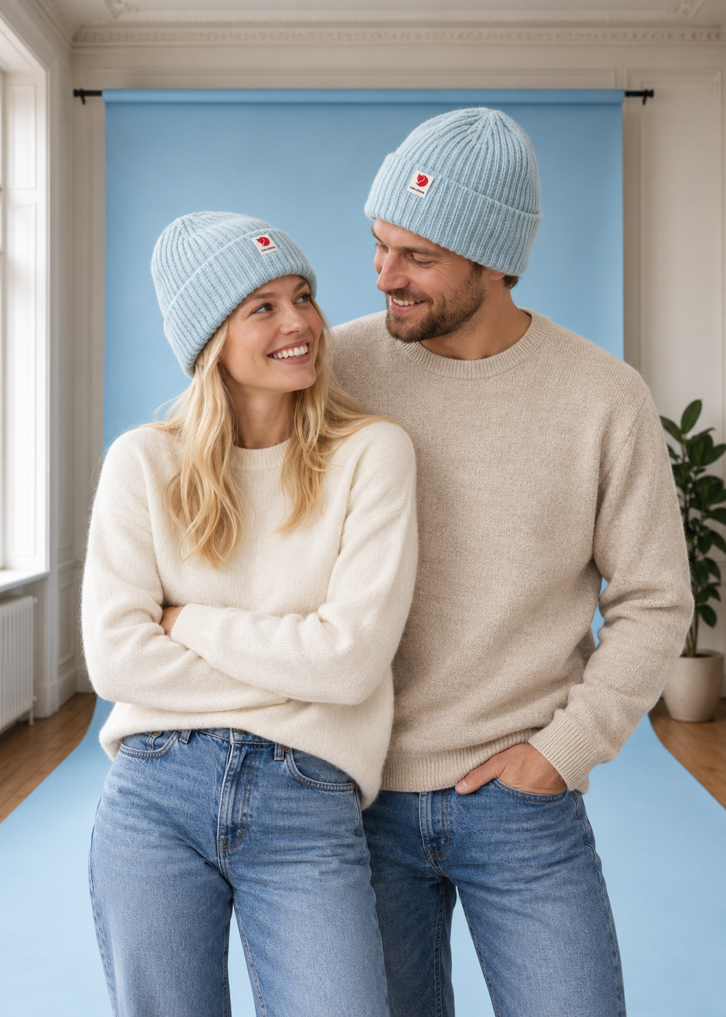 Wollmütze Heavy Beanie BreezeBlue