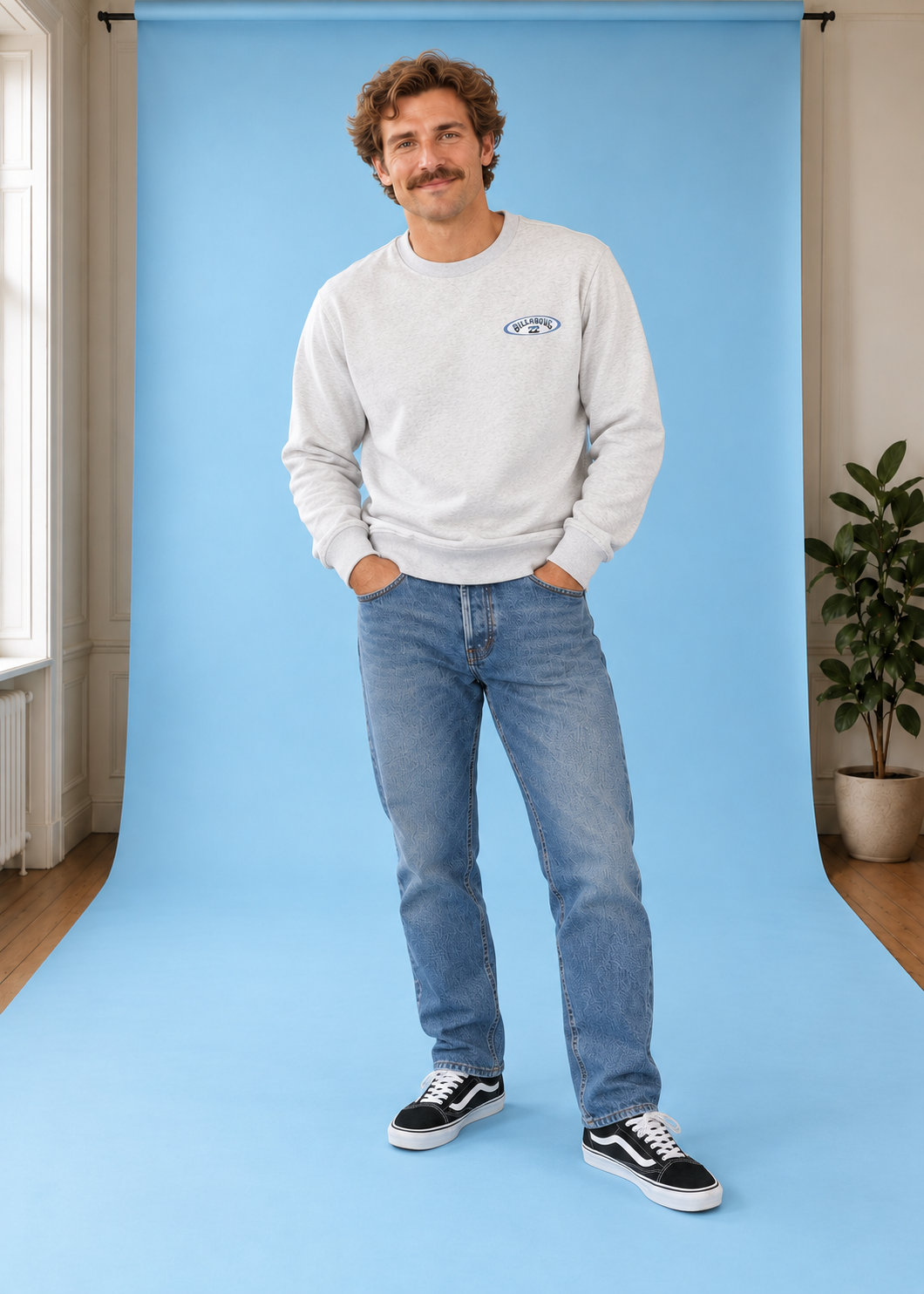 Sweater Foundation LightGreyHeather