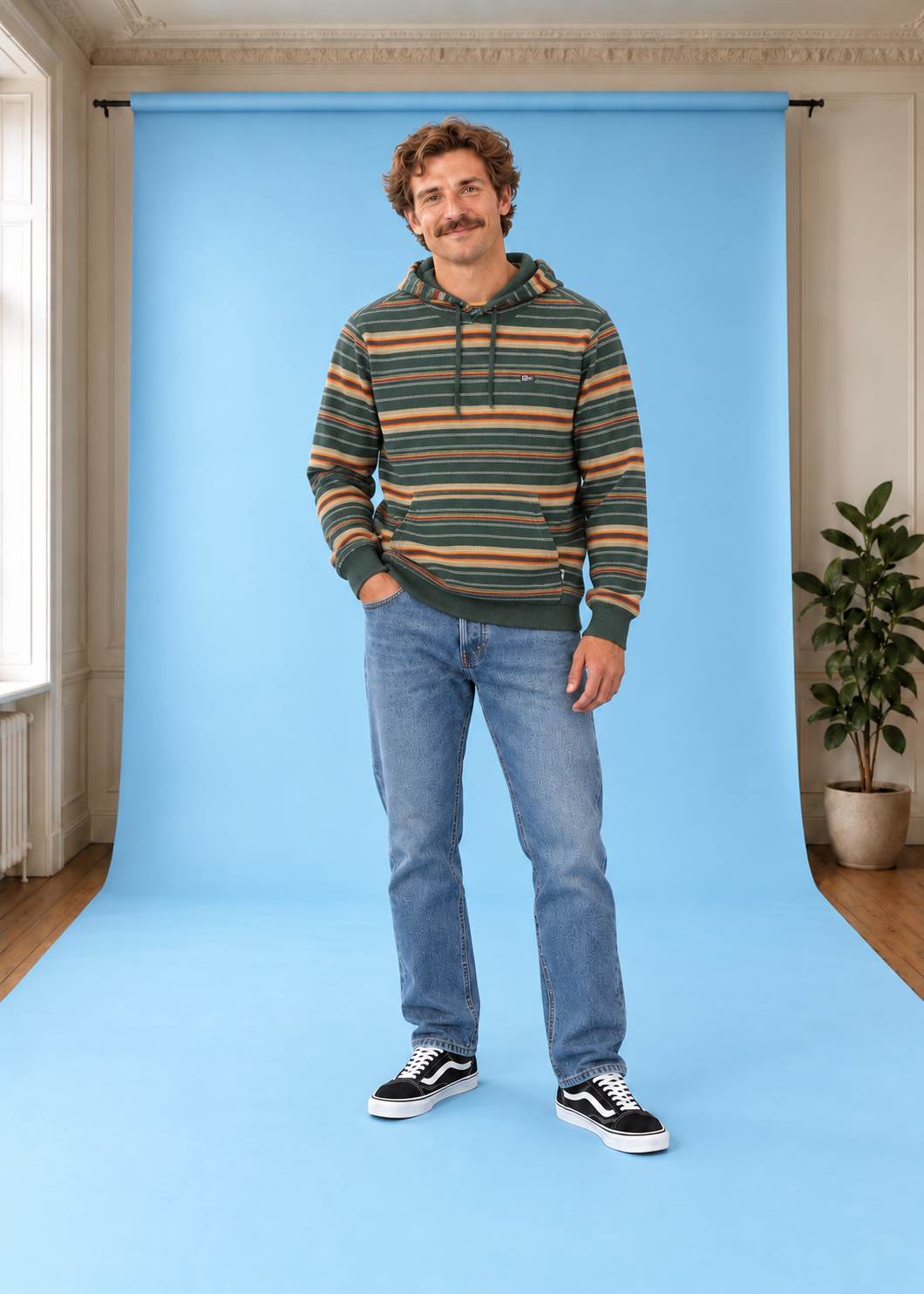 Fleece Pullover Crewser Fleece WashedGreen