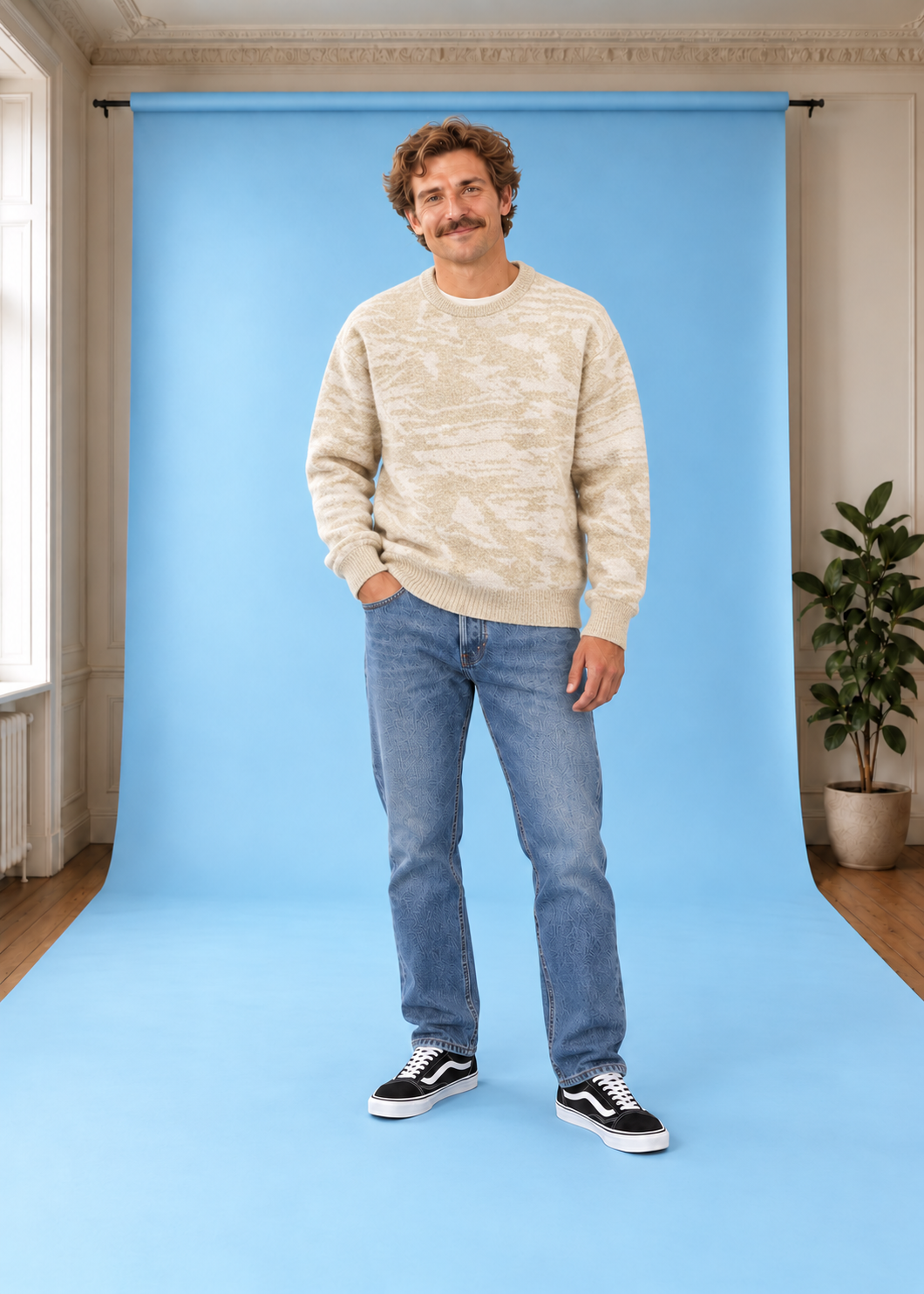 Strickpullover Trail SandKhaki