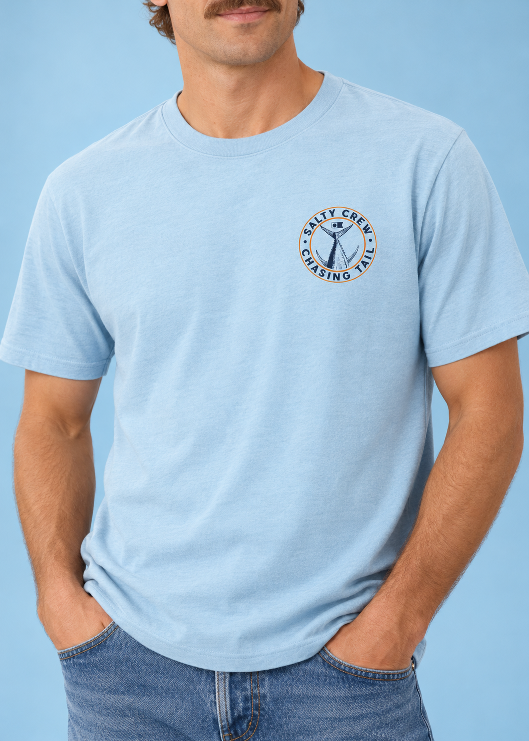 T-Shirt Tailgate S/S Tee Clear Sky