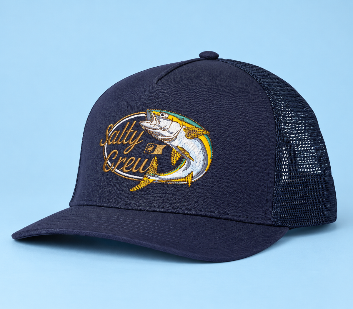 Cap Yellow Tailed Trucker MidnightNavy