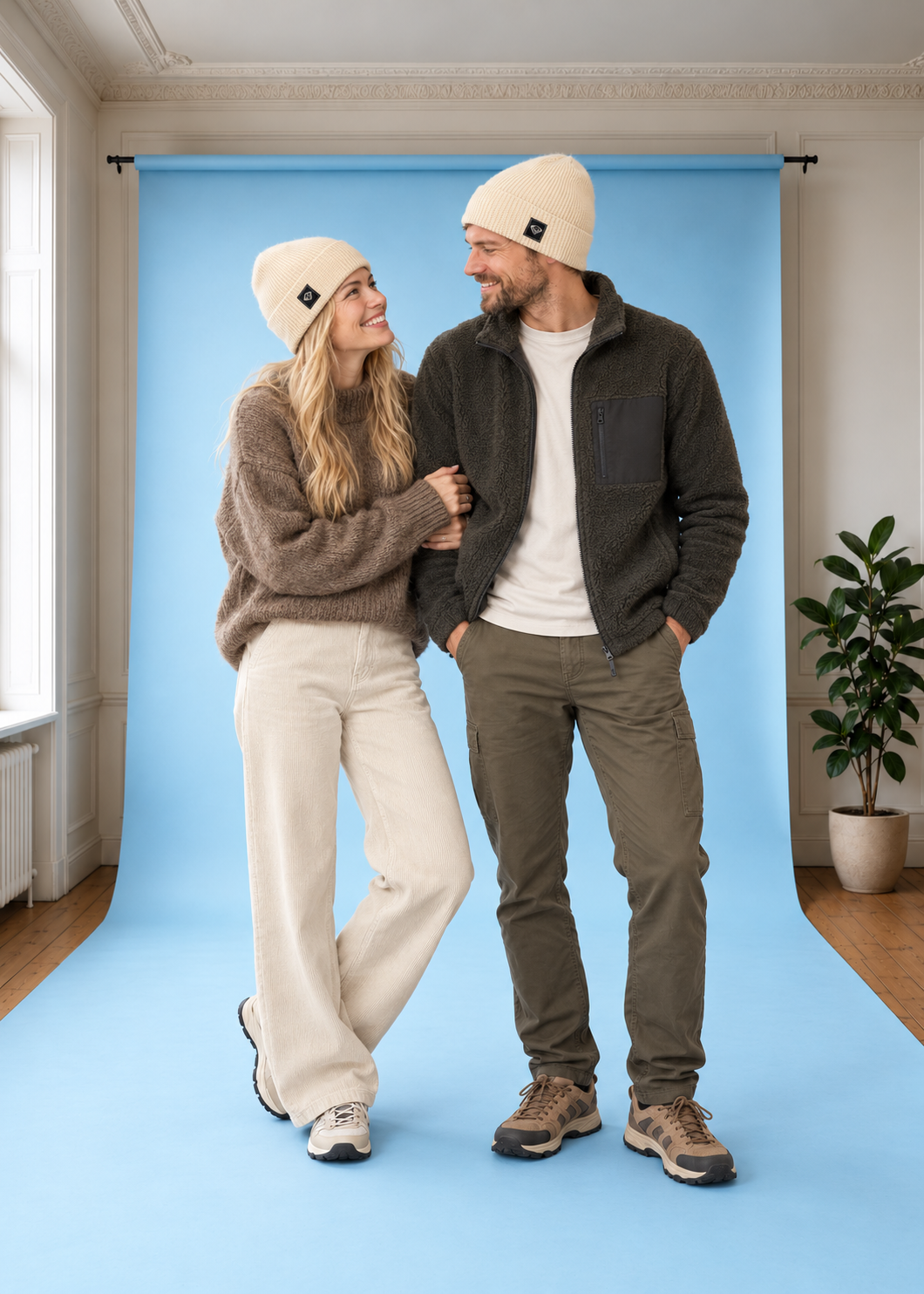 Winter Spark Beanie Biscotti