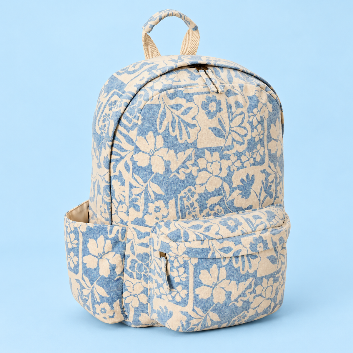 Mixed Canvas 18L Rucksack BlissfulBlue