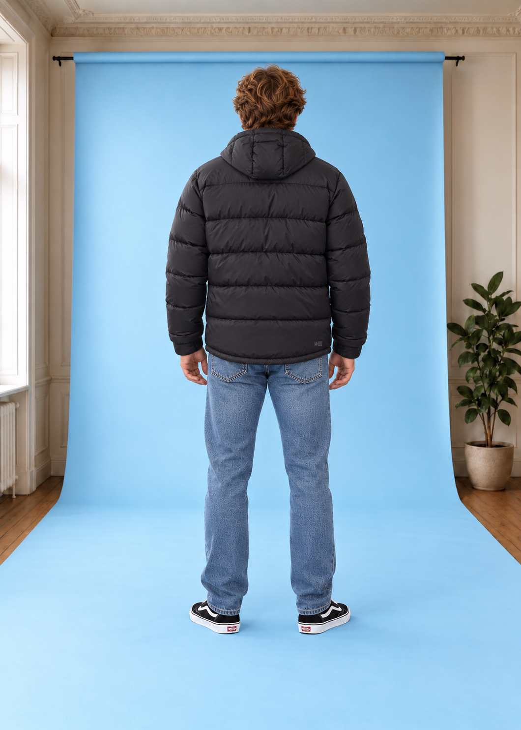 Puffer Jacket Apex Barrier 10K PirateBlack