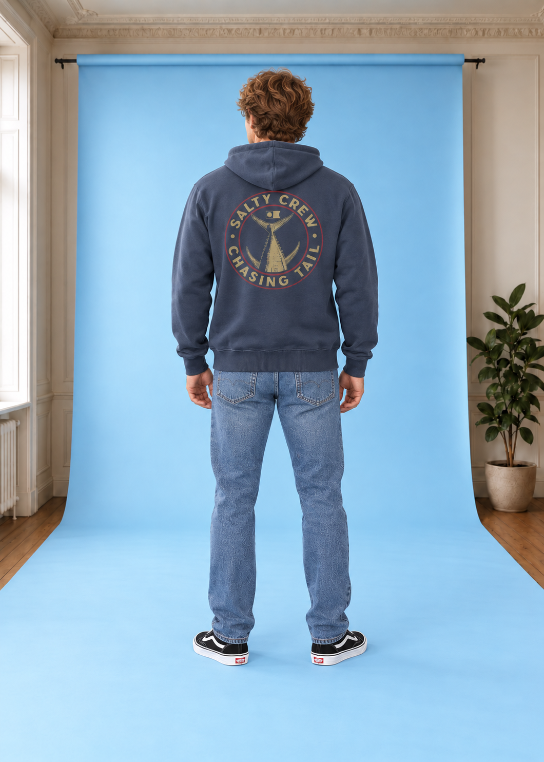 Hoodie Tailgate Hooded Fleece Navy