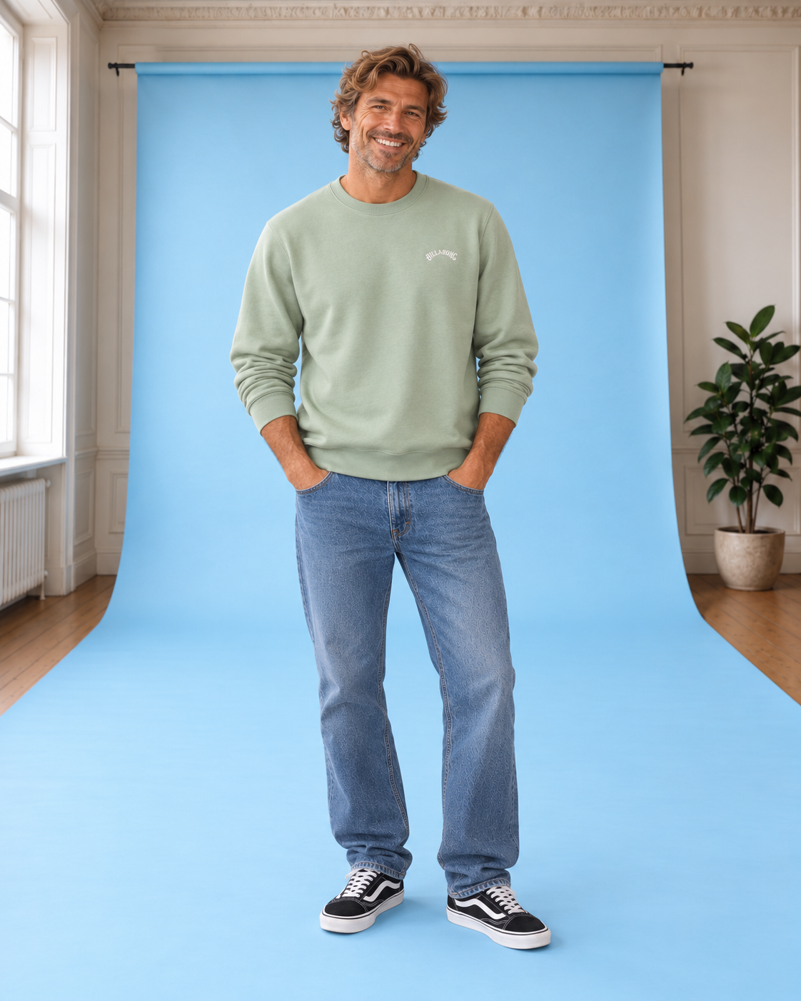 Sweater Arch CR SeaSpray