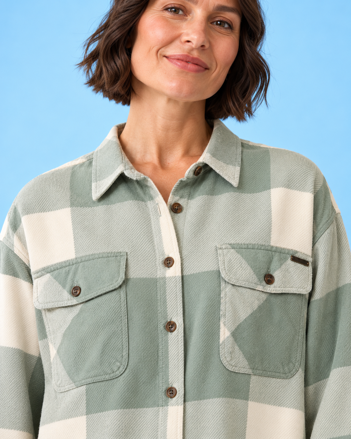 Flanellhemd Nomad Flannel SlateGrey