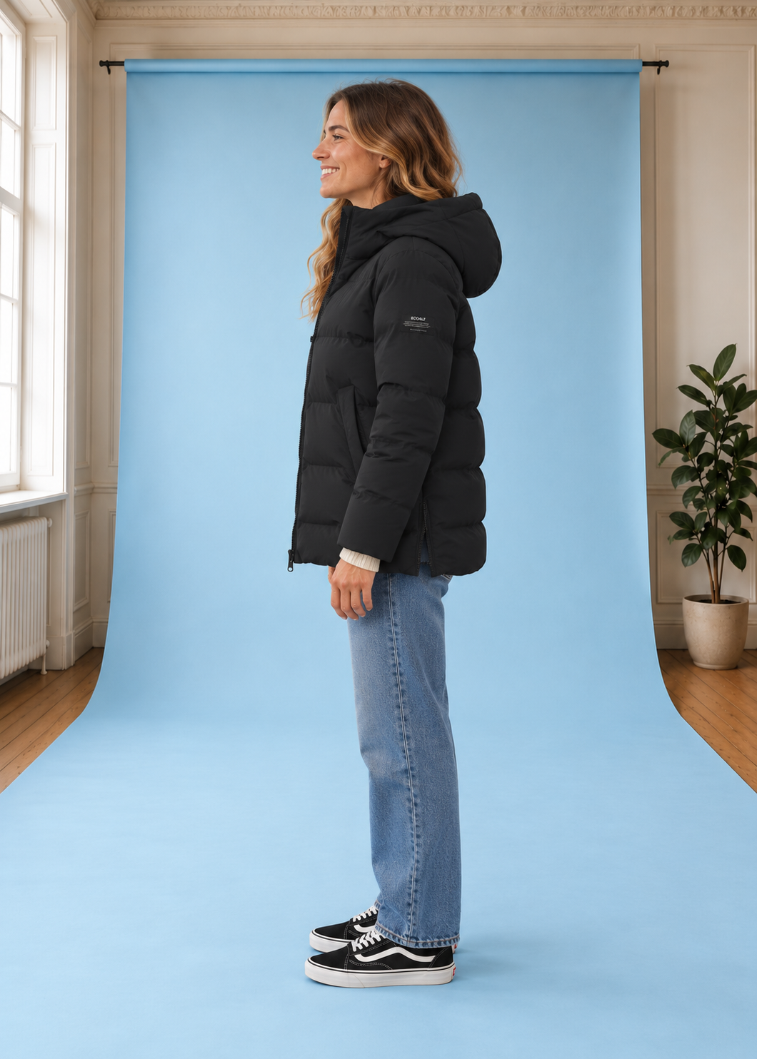 Mantel MIA Black