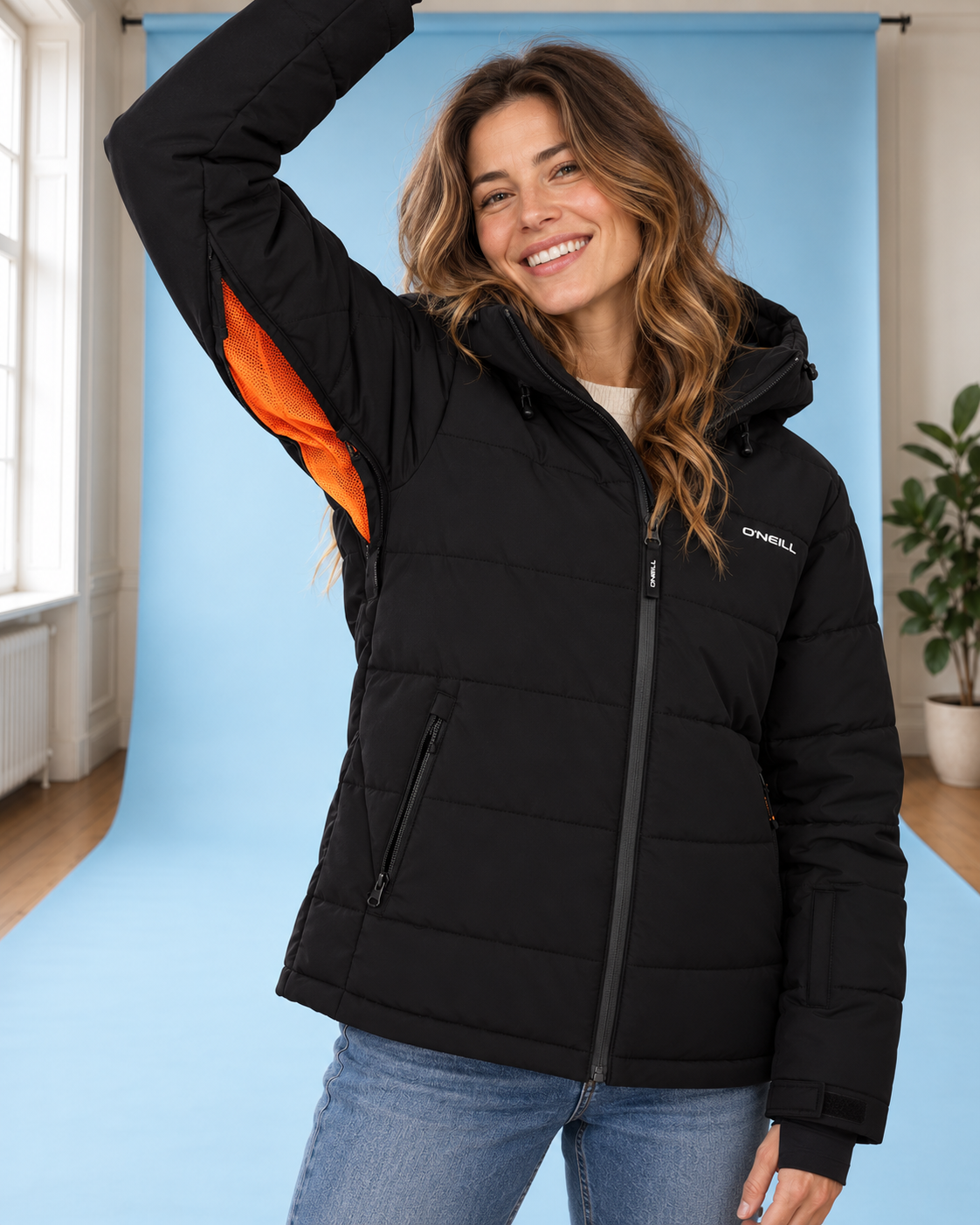 Gesteppte FWC'Cruz Skijacke BlackOut