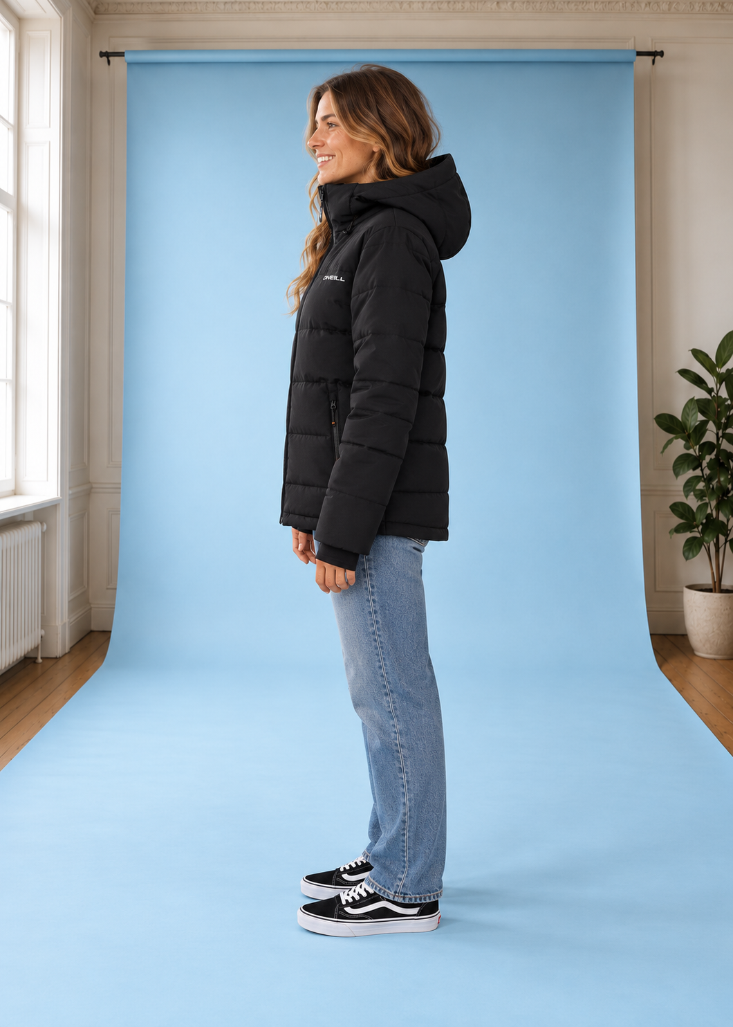 Gesteppte FWC'Cruz Skijacke BlackOut