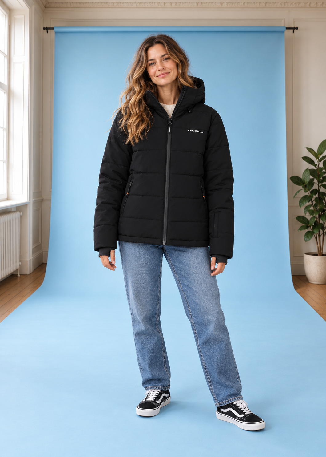 Gesteppte FWC'Cruz Skijacke BlackOut