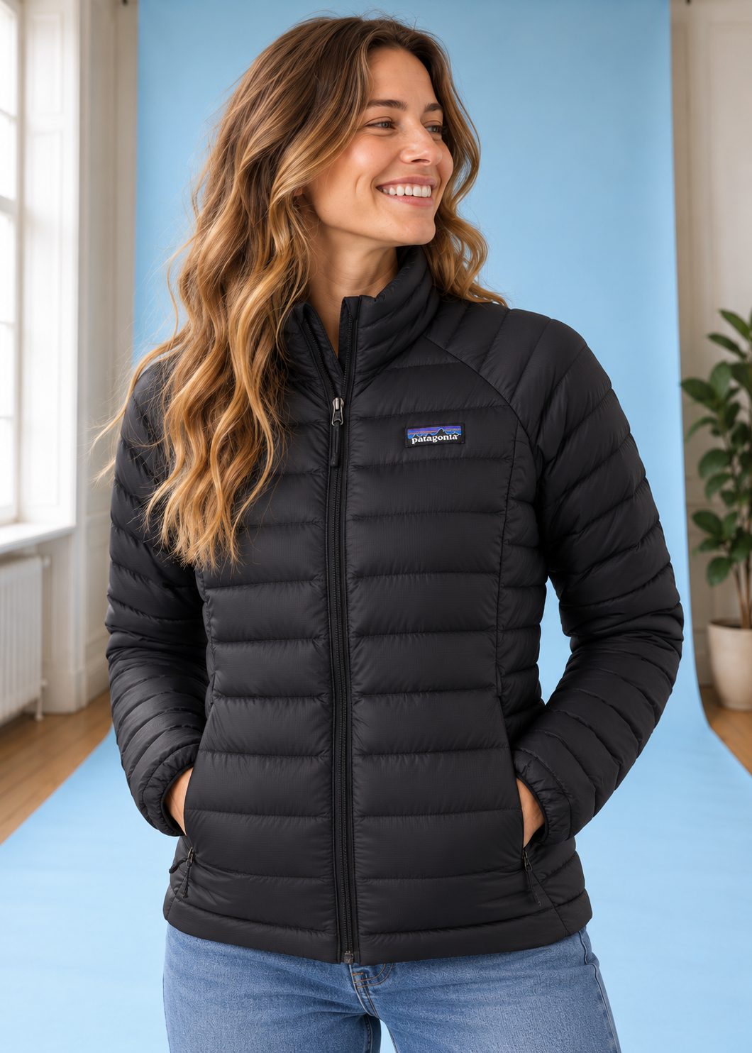 Jacke Women's Down Sweater Black