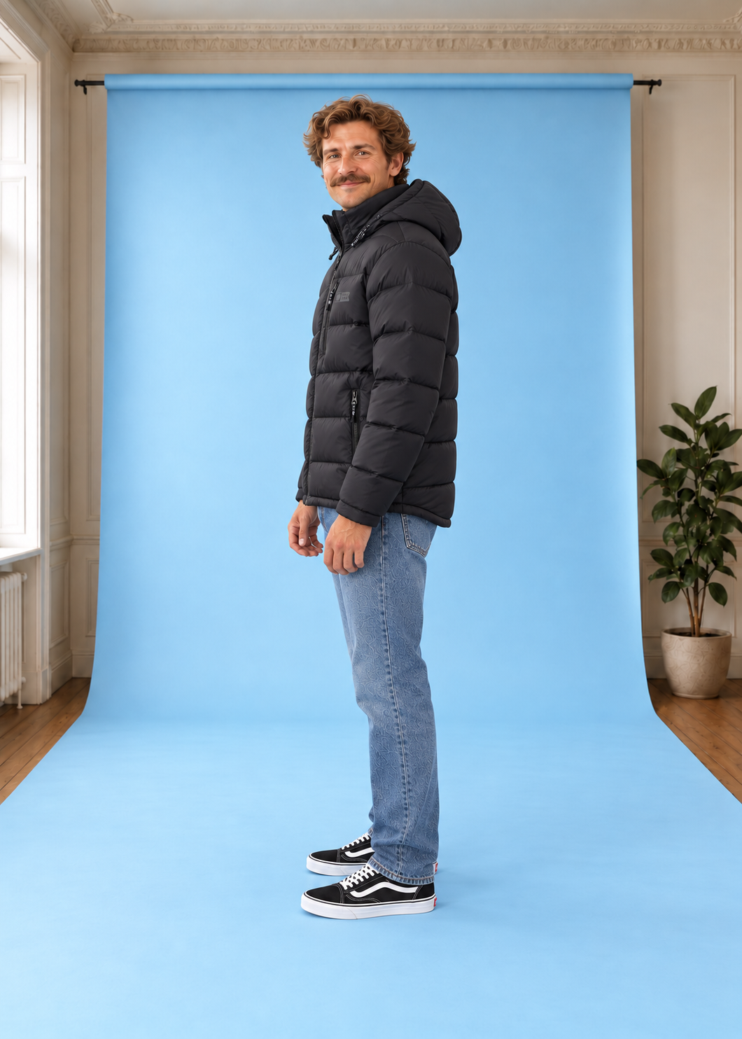 Puffer Jacket Apex Barrier 10K PirateBlack