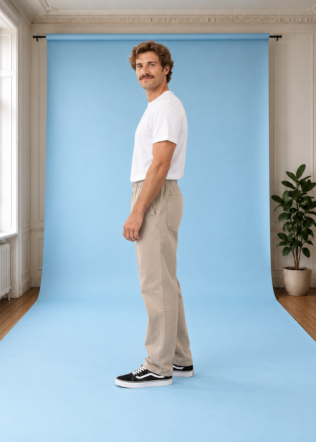 Twillhose Gina Pana Pants Man WashedStone