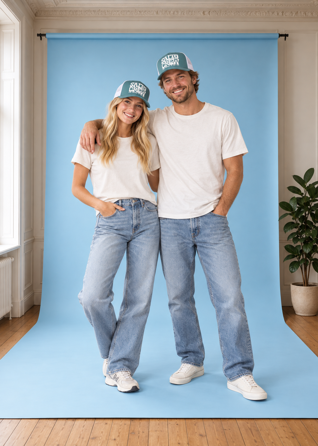 Cap Freestyle Trucker Teal