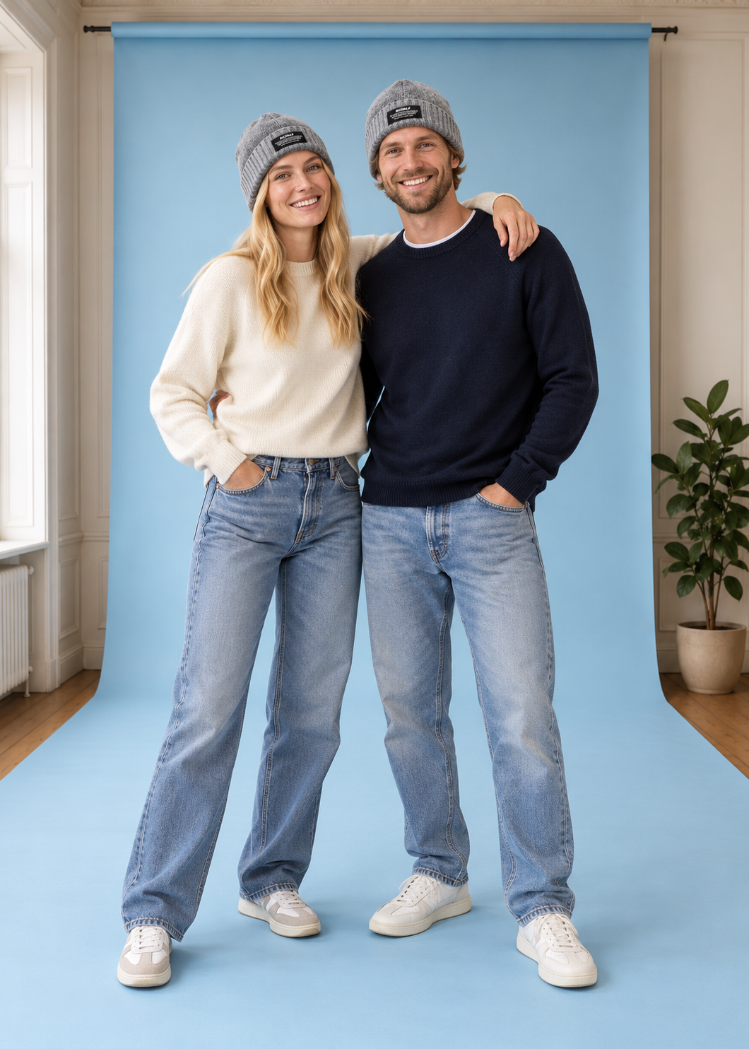 Jacques Beanie MediumGreyMelange
