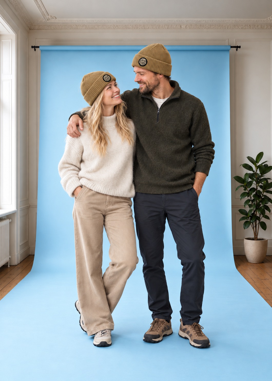 Icons Reg Beanie Mustard