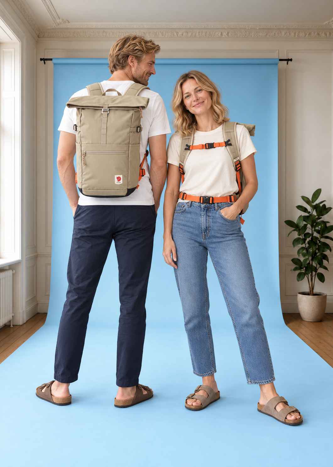 Rucksack High Coast Foldsack 24 Fossil