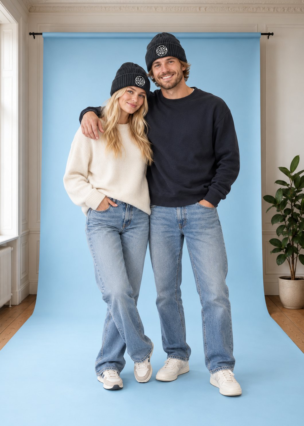 SURFHOUSE BEANIE Grau