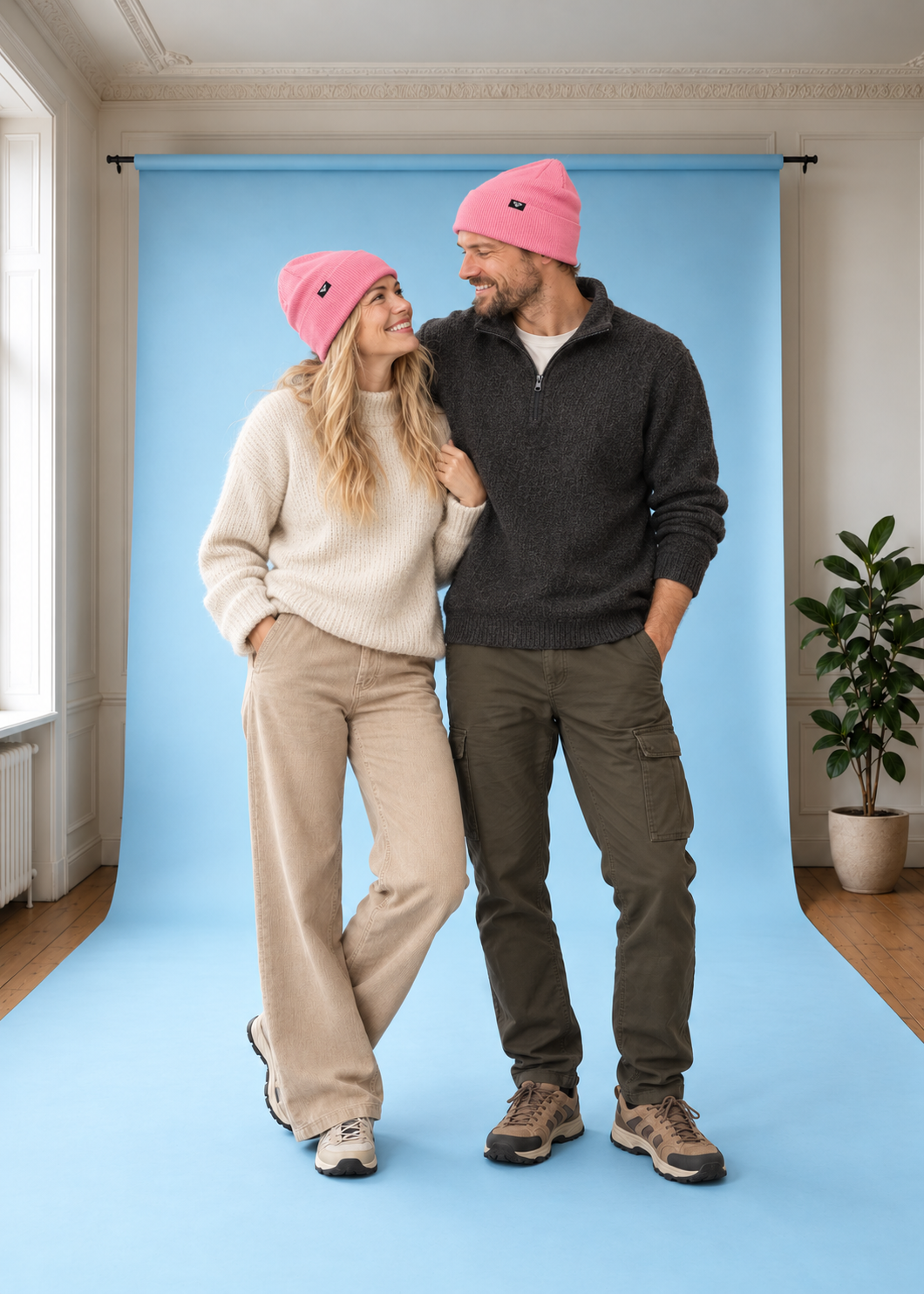 Tropical Snow Beanie PinkCarnation