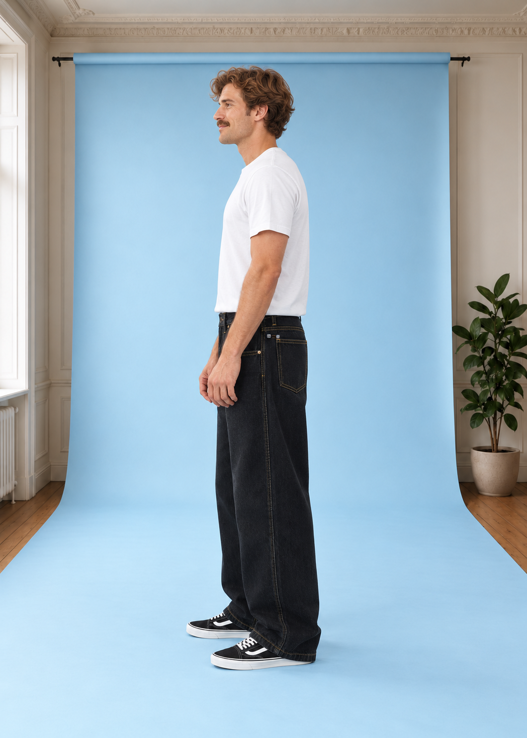 Baggy Jeans Steez Denim BlackDenim