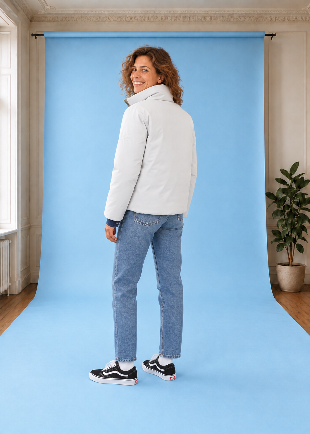 Wendbare Steppjacke MORAN Antarctica