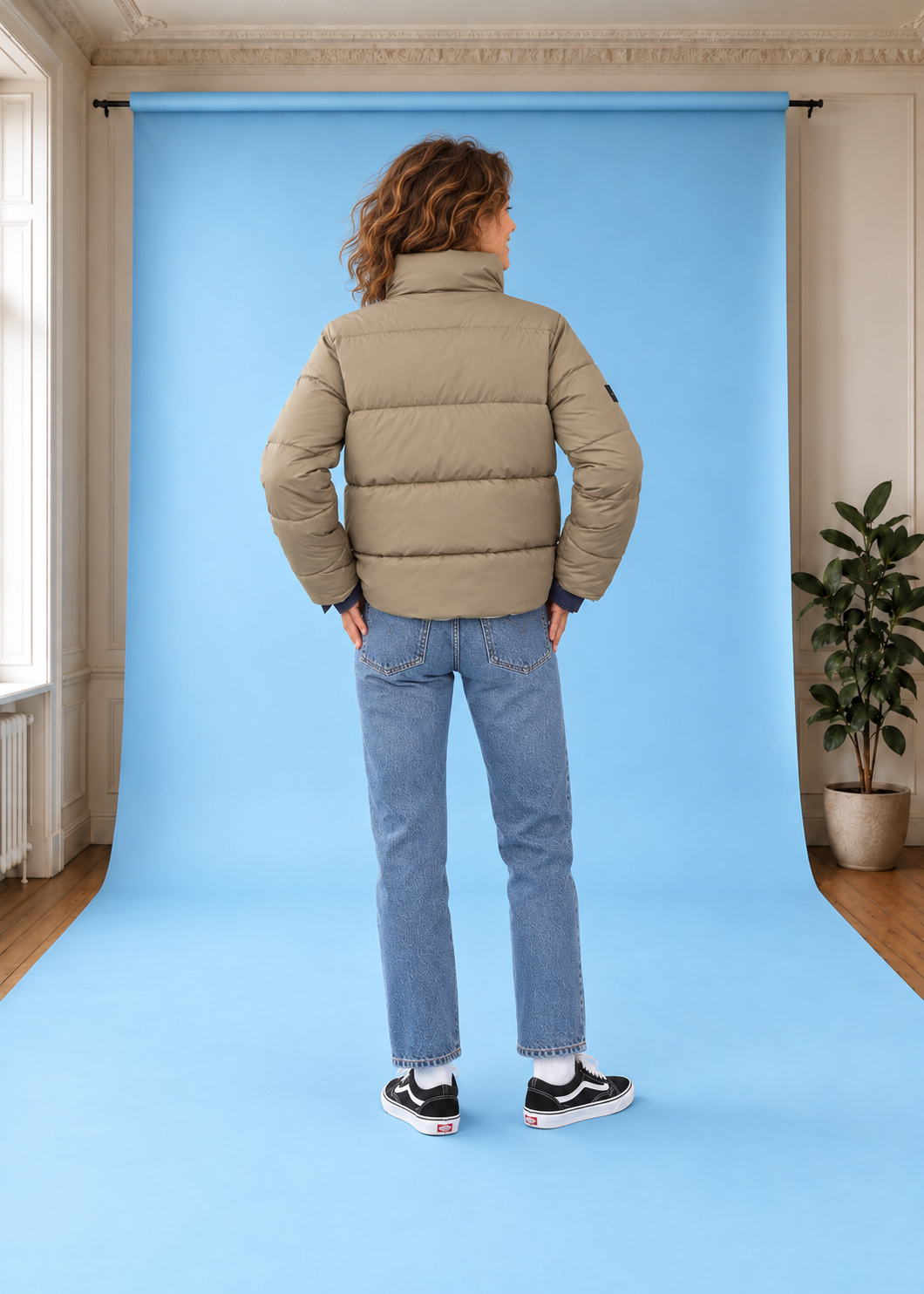 Wendbare Steppjacke MORAN Antarctica